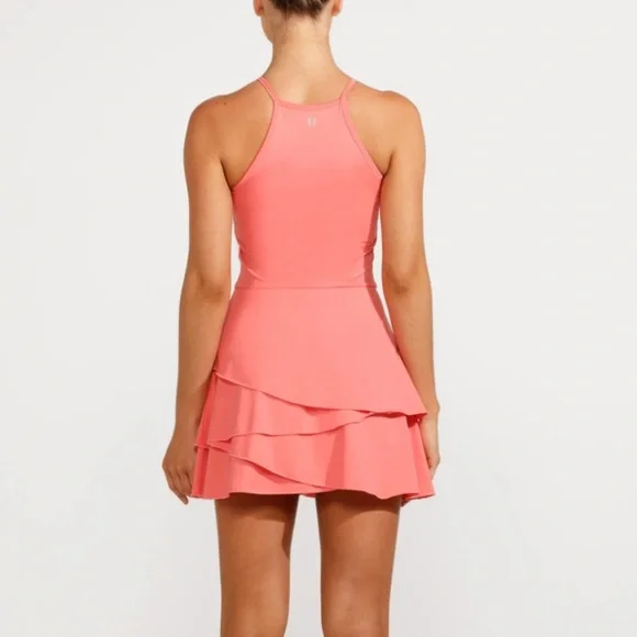 NWT Eleven by Venus Coral Cosmos Tennis Dress Size Medium - Picture 4 of 7